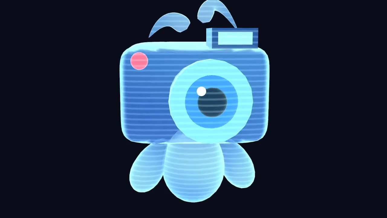 Shroozy using camera mode in the Vicarious prototype